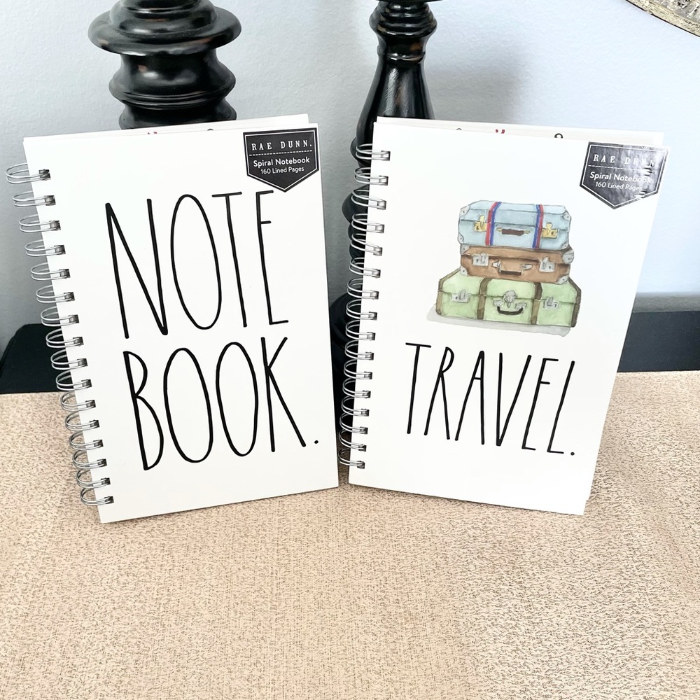 🆕Rae Dunn Stationery Bundle-TRAVEL/NOTEBOOK